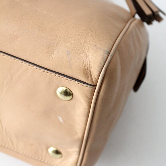 Michael Kors Greenwich Small Saffiano Leather Bucket Bag Olive Crossbody - Picture 12 of 16